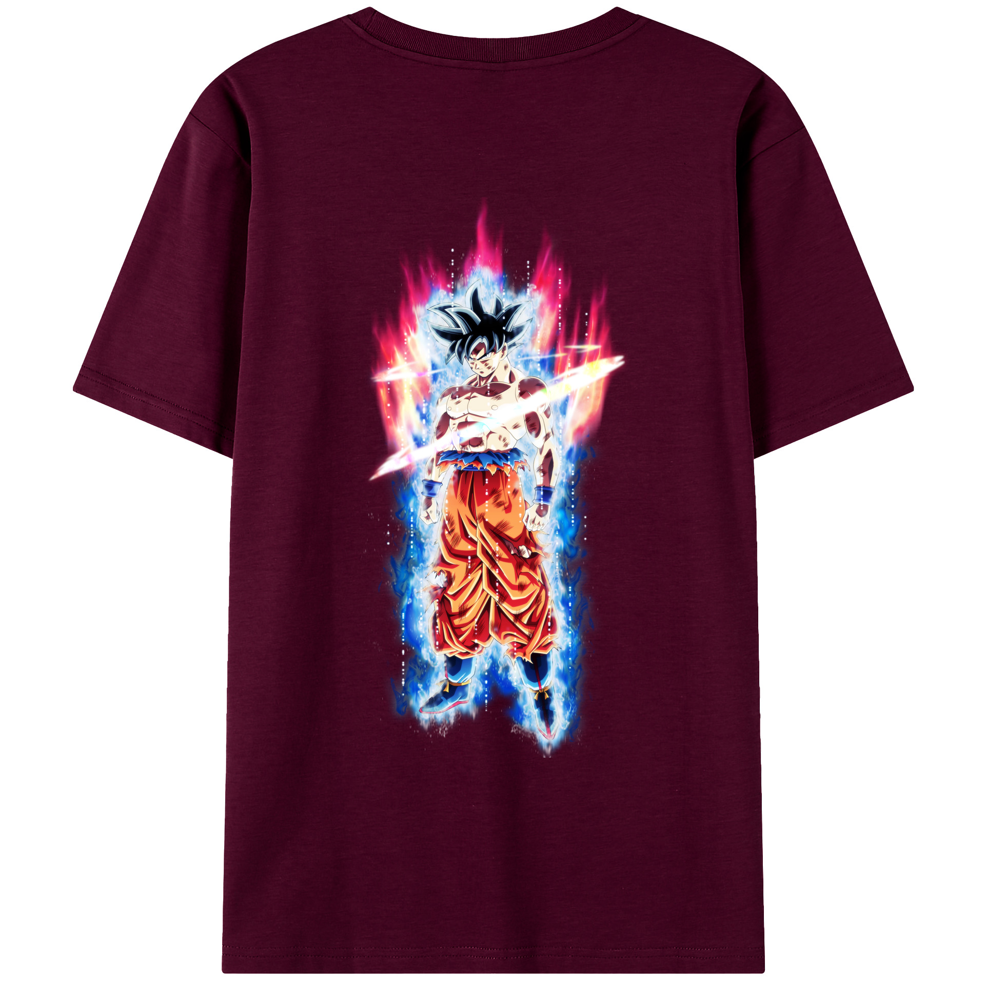 （画像用） ドラゴンボール 孫悟空（そん ごくう）Son Goku カカロット DRAGON BALL Kakarotto レディース半袖Tシャツ(バックプリント)